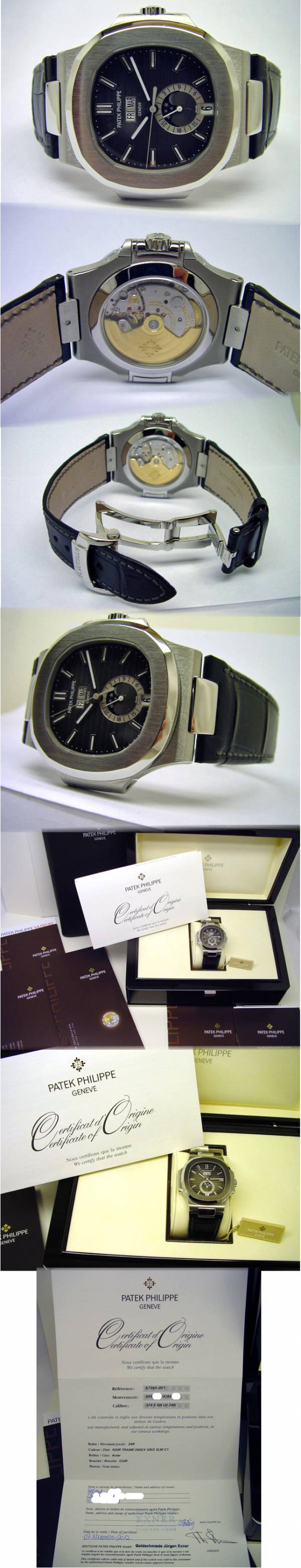 Patek Philippe NAUTILUS Jahreskalender Referenz 5726A